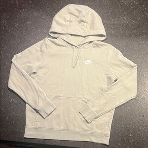 Nike Women's light green olive sage Hoodie hooded sweatshirt EUC size medium